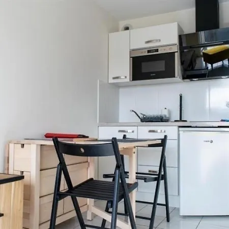 아파트 Studio 4 Personnes Studio Plein Sud Avec Balcon Quartier Arago. *